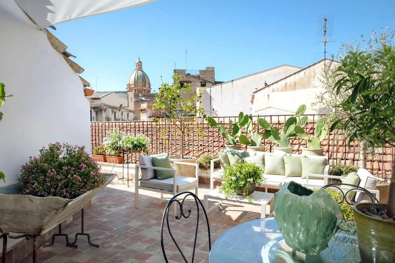 ** Penzion Sui Tetti Di Balarm Boutique Rooms Palermo Itálie